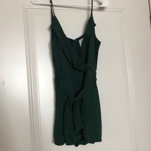 Dark Green Romper